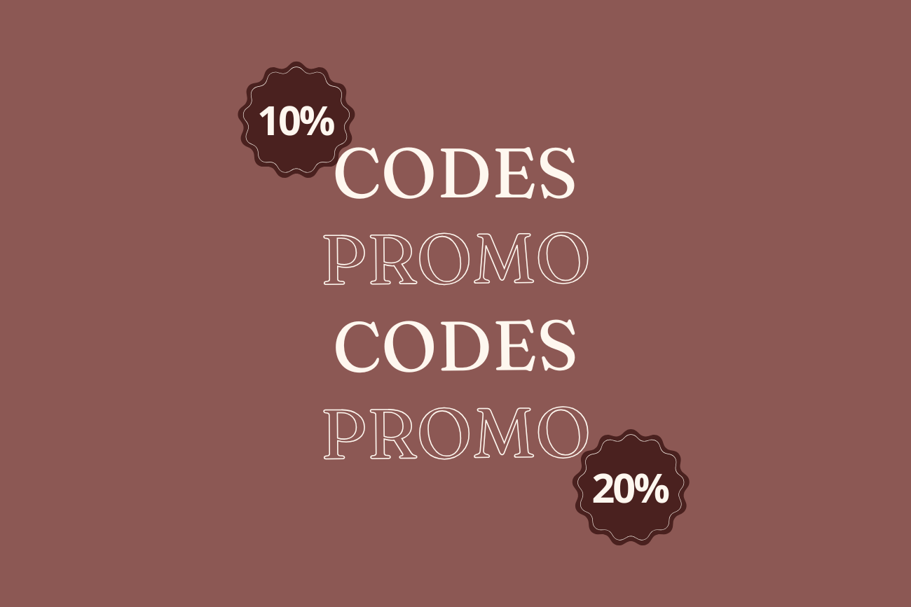 Mes codes promo